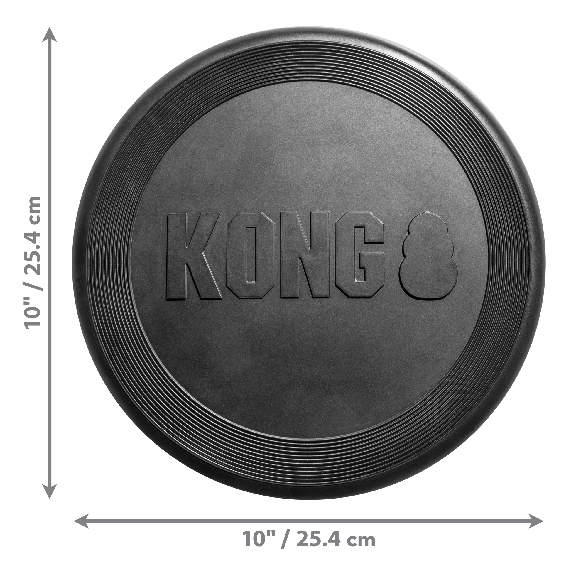 KONG Extreme Flyer Fetch Dog Toy Durable Play - close up view