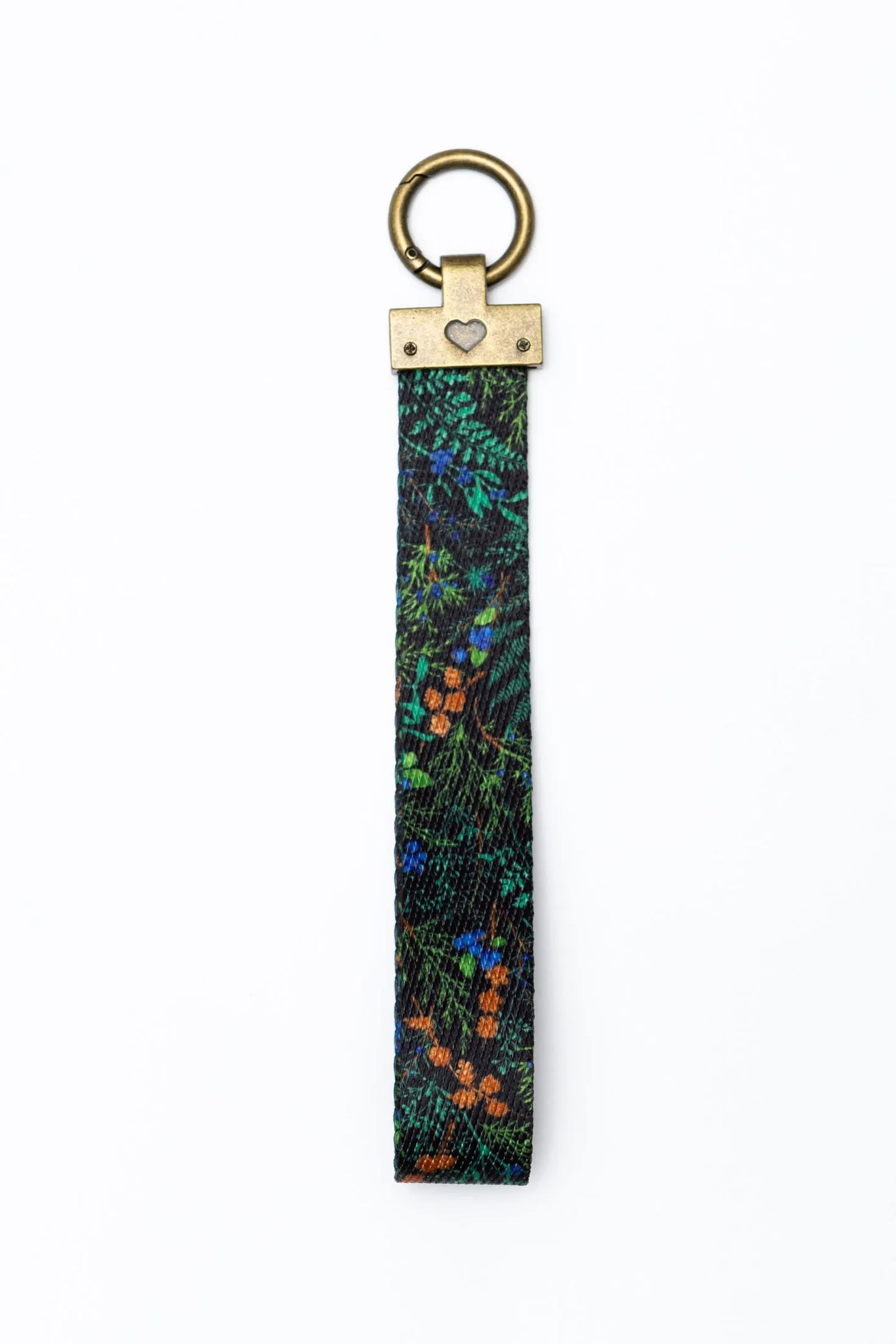 Magical Fern Forest Dog Bandana Matching Keychain Dog Pet - detail view