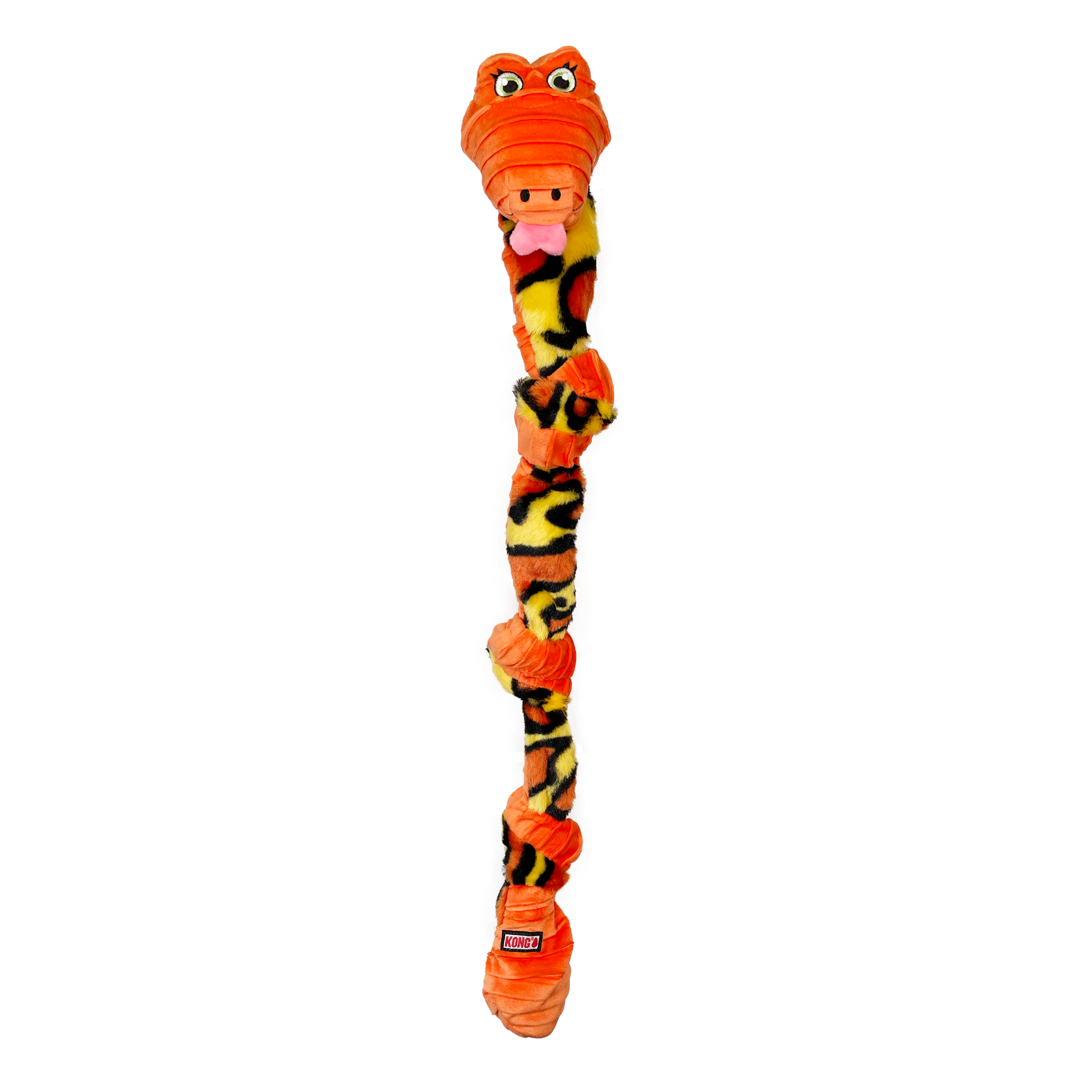 KONG Knots Snake Assorted Medium Large Plush Dog Toy Durable - gallery image 5