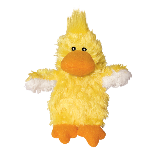 KONG Dr Noyz Duck X Small Plush Dog Toy Durable Play - main product image
