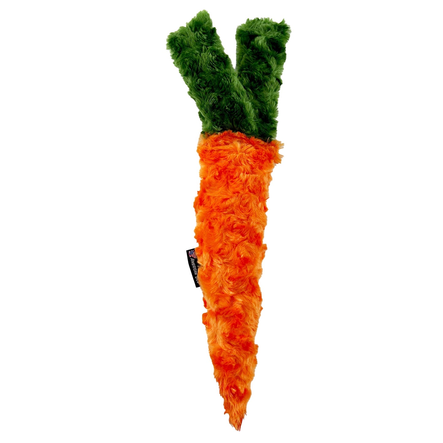 Dog Toy Lucky Dog 9 Carrot Plushie Interactive Plush Chew - main product image
