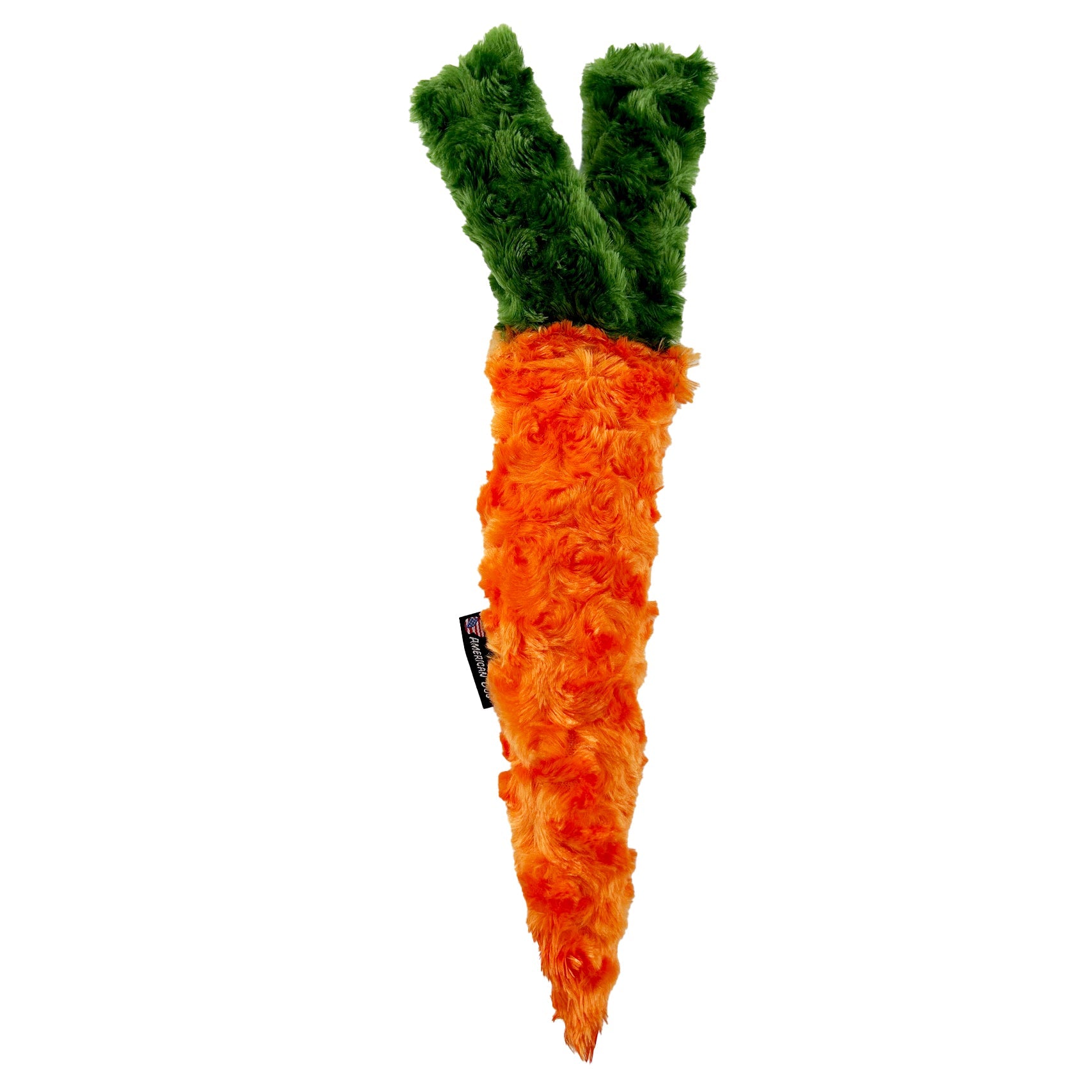 Dog Toy Lucky Dog 9 Carrot Plushie Interactive Plush Chew - main product image