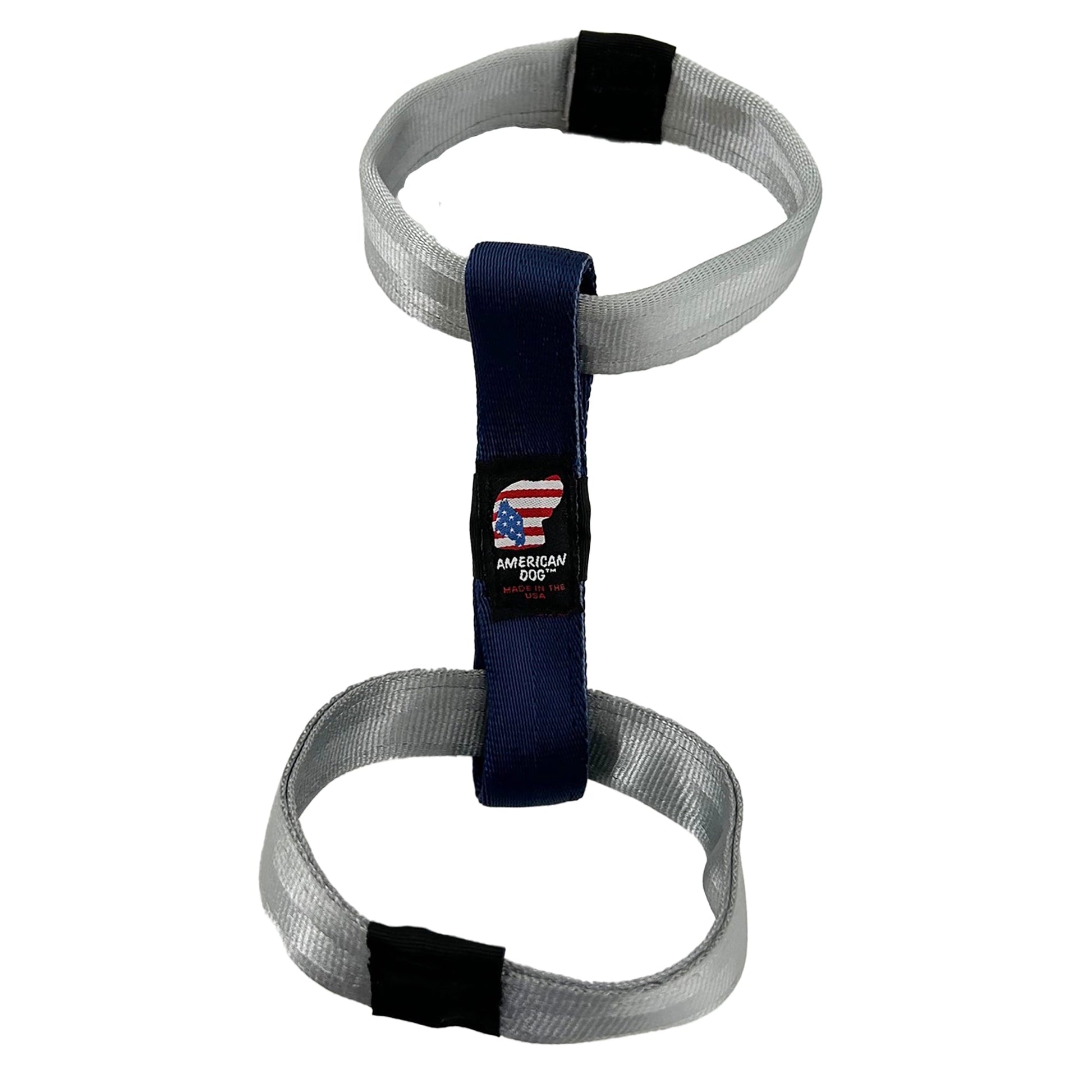 Dog Toy Lucky Dog 9 Loop To Loop Seatbelt Tug Interactive - detail view