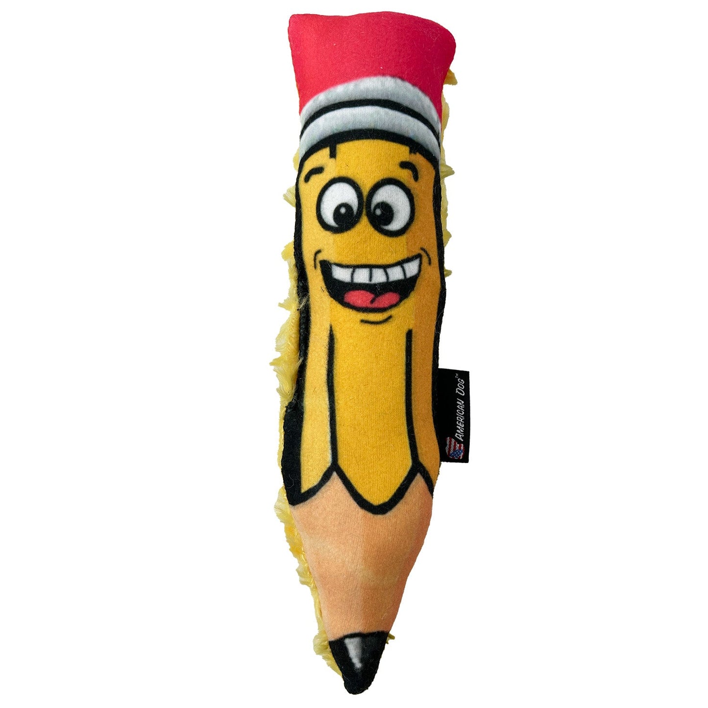 Dog Toy Lucky Dog 9 Pencil Plushie Interactive Plush Chew - main product image