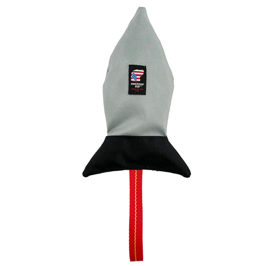 Dog Toy Lucky Dog 9 Rocket Ship Tug Interactive Plush Chew - main product image