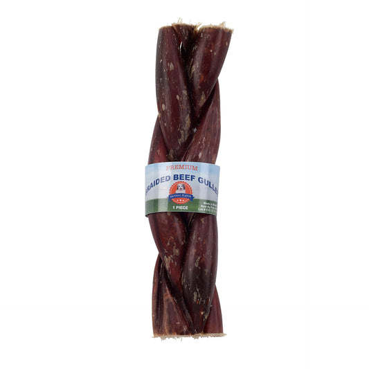 Lennox Braided Beef Gullet Dog Treats Premium - main product image