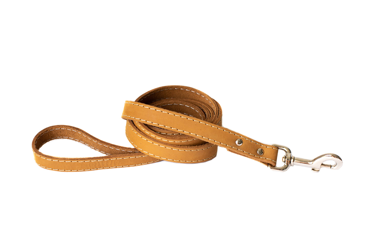 Dog Collar Pro Line Hunting Khaki Leather Leash for Comfort - main product image for dog collar