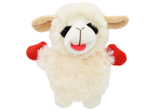 Multipet Lambchop Crinkle 6 Interactive Dog Toy Durable Play - main product image