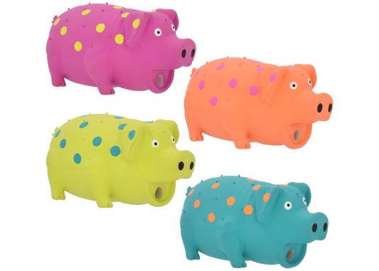 Multipet Globlets Latex Assorted Colors 8 25 Interactive Dog - main product image