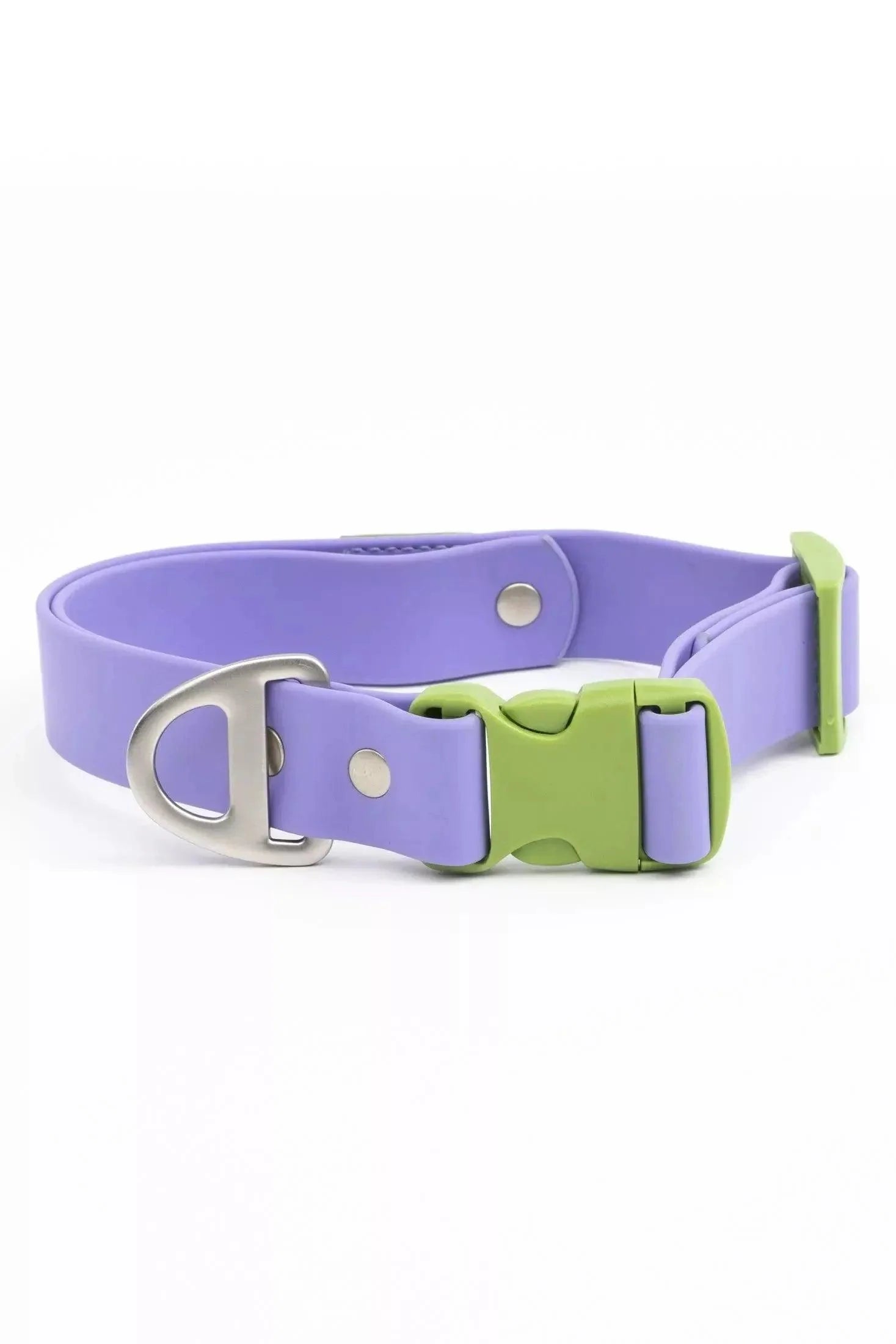Lavender Garden Waterproof Dog Collar Adjustable Dog Walking - main product image
