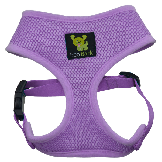 Dog Harness EcoBark Lavender Harness Over-the-Head Soft Mesh - main product image for dog harness