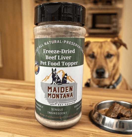 Freeze Dried Beef Liver Pet Food Topper 2 5 Pet Treats - main product image