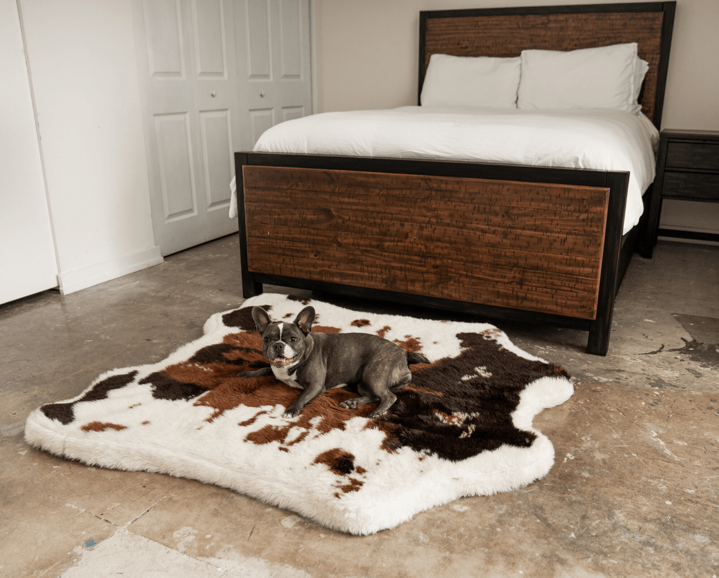 Memory Foam Dog Bed Faux Fur Brown Orthopedic Comfort Premiu - gallery image 13