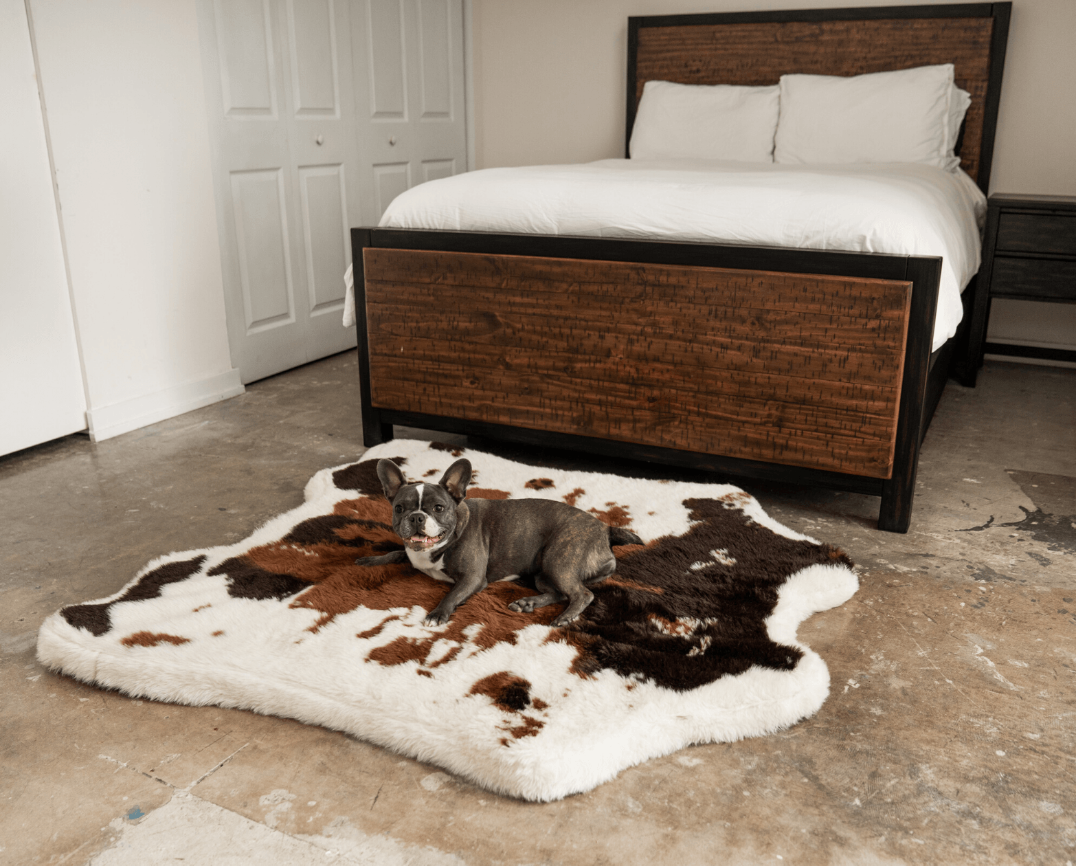 Memory Foam Dog Bed Faux Fur Brown Orthopedic Comfort Premiu - gallery image 13