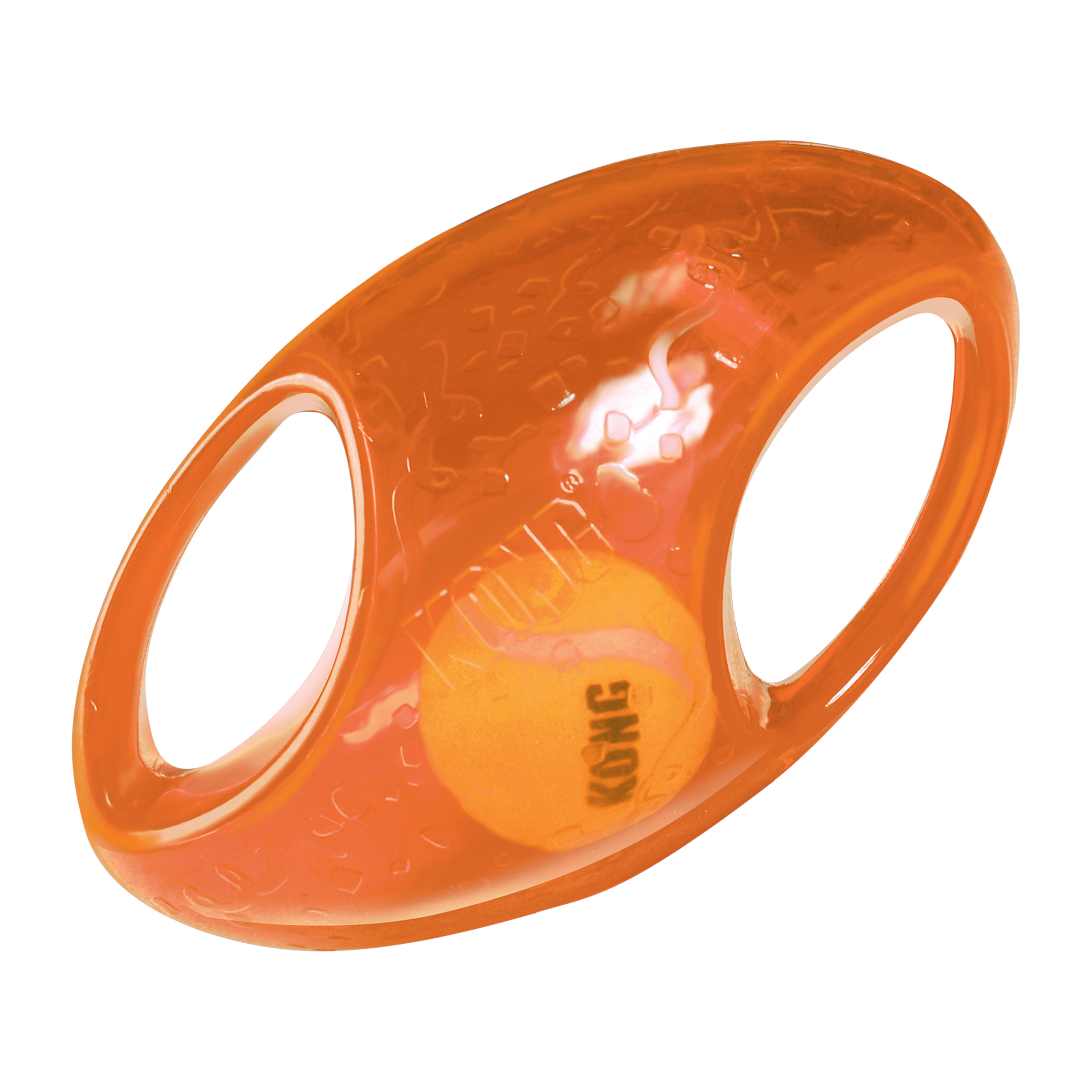 KONG Jumbler Football Fetch Dog Toy Durable Play - main product image