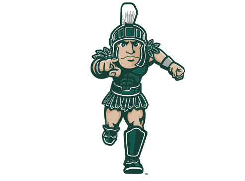 Dog Toy NCAA Michigan State University Sparty Knottie Plush main product image for dogs and cats