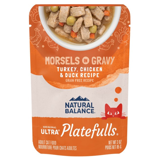 Natural Balance Cat Pouch Turkey Chicken Duck 3Oz Wet Cat - main product image