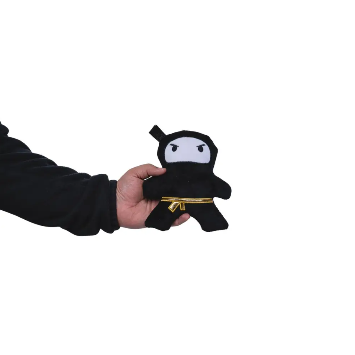 Dog Treats Pink Black Ninja Love Plush Toy Gift Set Essentia - lifestyle product image for dog treats
