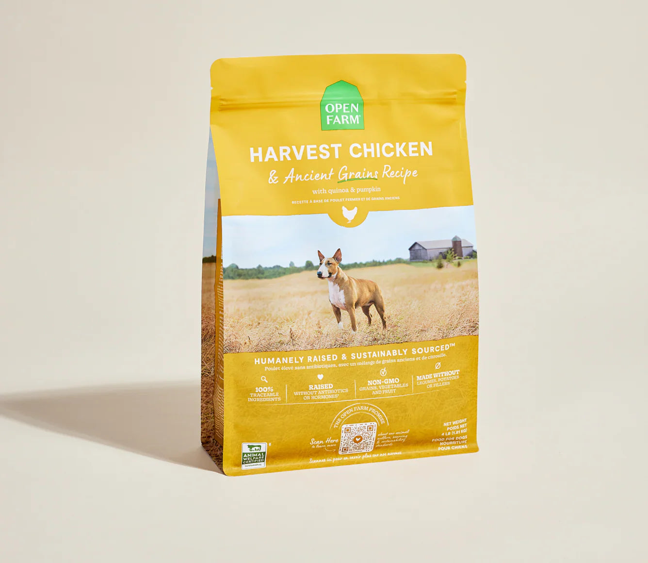 Open Farm Chicken Ancient Grains Dry Dog Food Dry Dog Food - main product image
