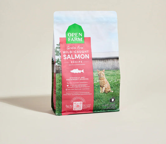 Open Farm Cat Grain Free Wild Salmon Dry Cat Food Premium - main product image