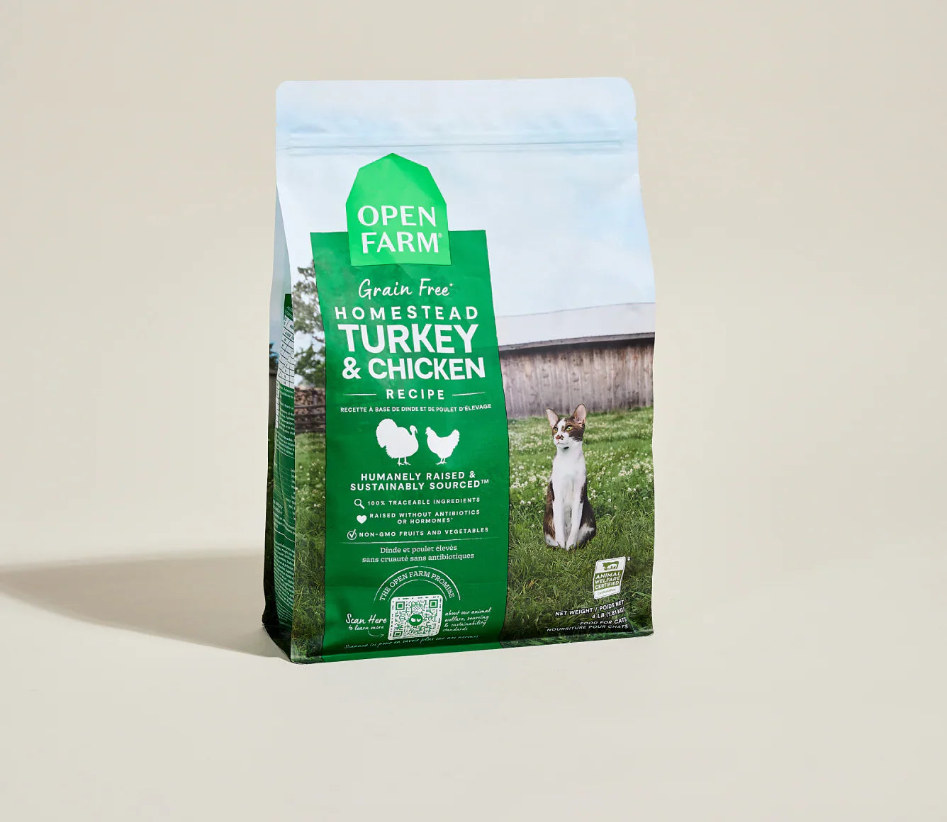 Open Farm Cat Grain Free Homestead Turkey Chicken Dry Cat - main product image