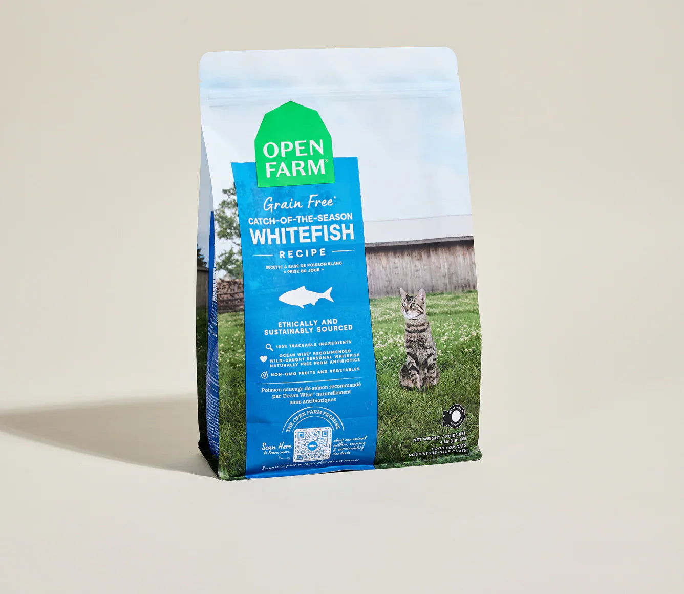 Dry Cat Food Premium Whitefish Recipe Daily Daily Meals - main product image