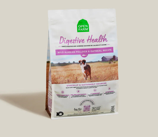 Open Farm Pollock & Oatmeal Digestive Health Dry Dog Food - main product image
