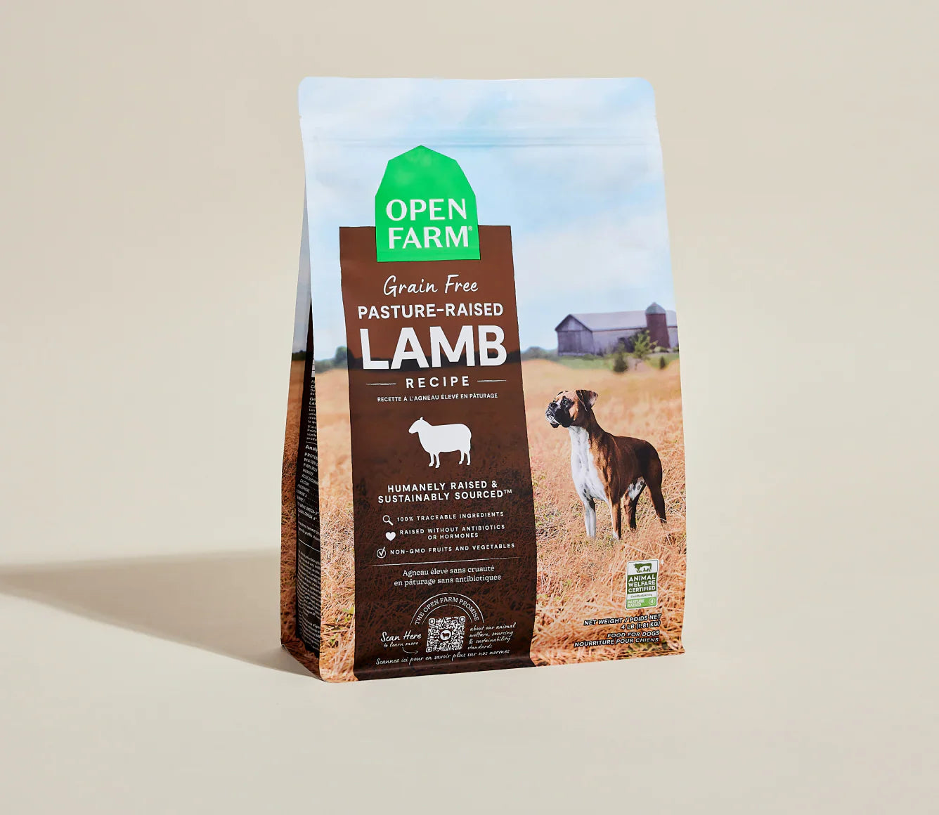 Open Farm Grain Free Pasture Raised Lamb Dry Dog Food Dry - main product image