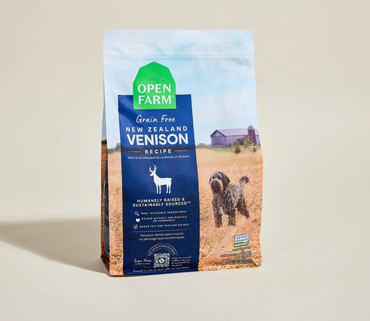 Open Farm Grain Free New Zealand Venison Dry Dog Food (4lb) - main product image
