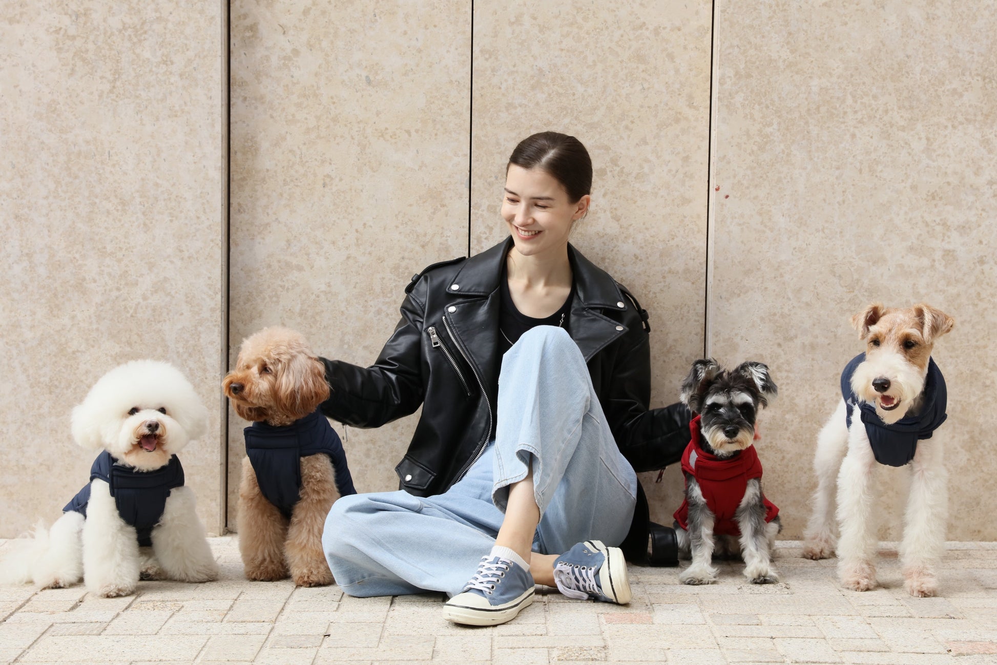 Reversible Dog Vest Jacket Red Dog Apparel Premium Pet - gallery image 17