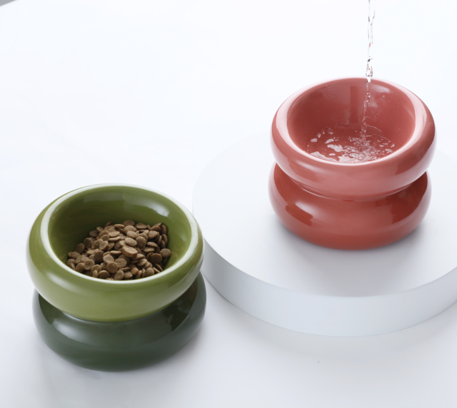 Pet Feeders & Bowls Adjustable Green Premium Pet Supply - gallery image 5