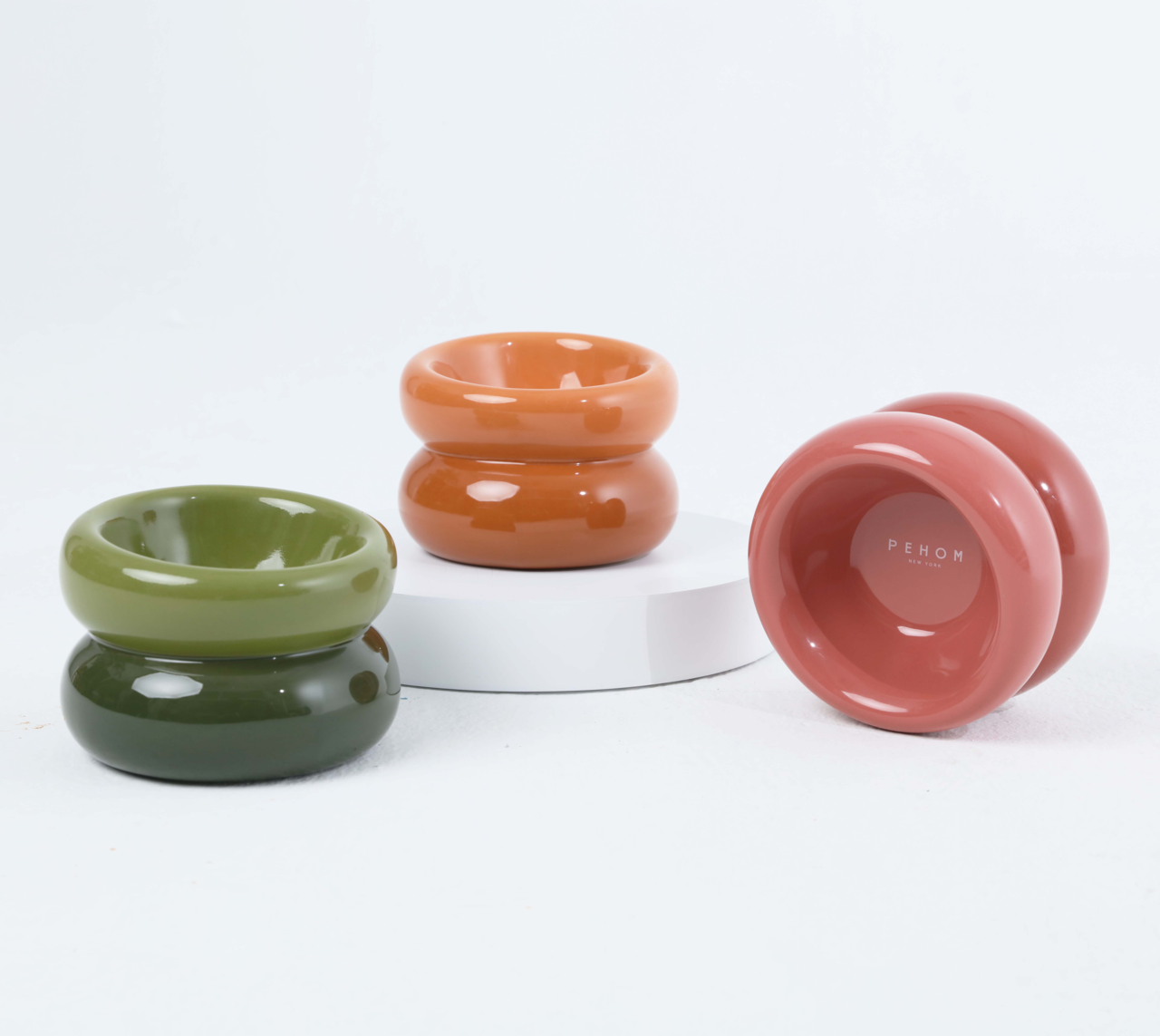 Souffle Pet Bowl Amber Orange Pet Feeding Hydration Supply - gallery image 16