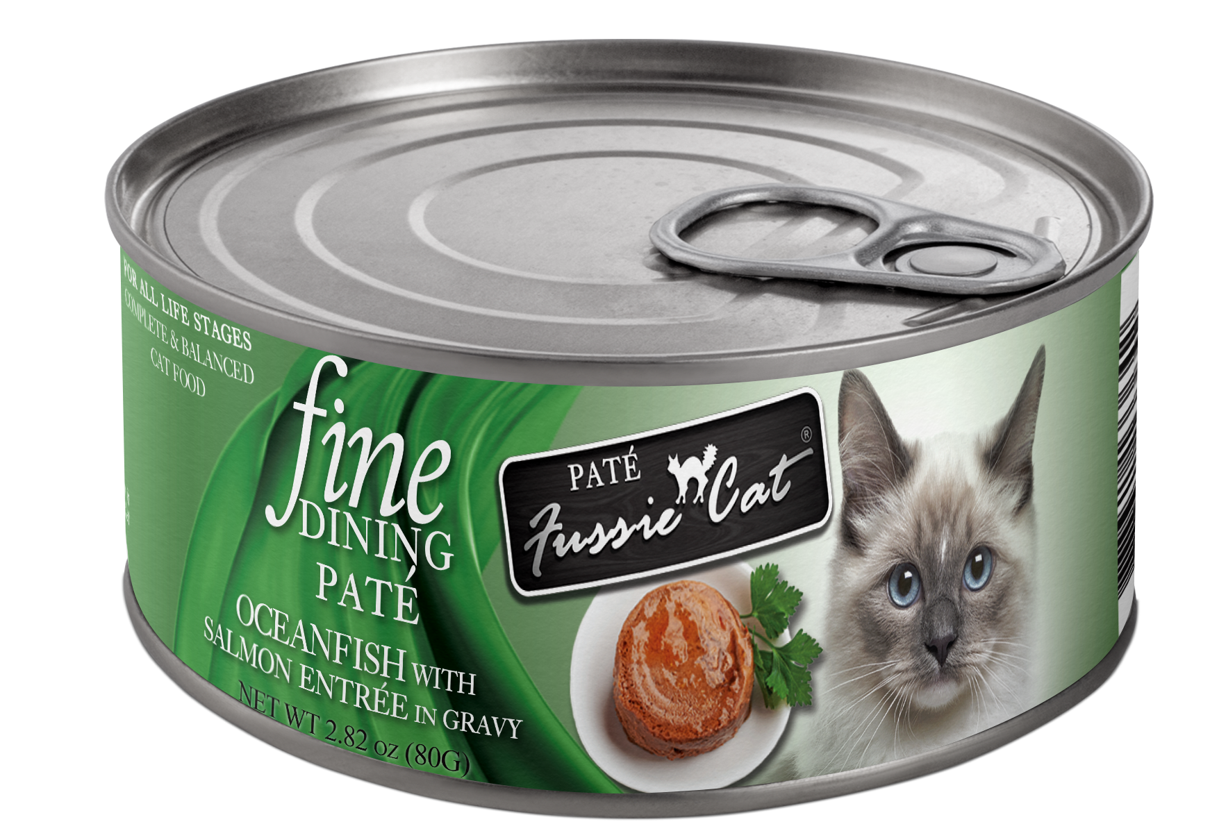 Wet Cat Food Premium Salmon Recipe 2.82oz Daily Meals Premiu - main product image