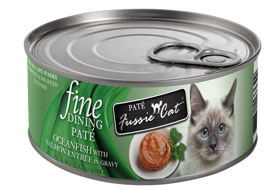 Wet Cat Food Premium Salmon Recipe 2.82oz Daily Meals Premiu - main product image