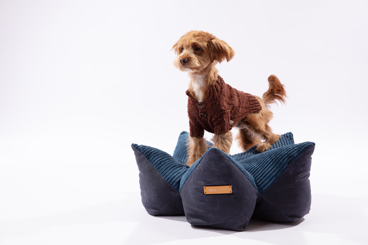Dog Beds Adjustable Blue Premium Pet Supply Premium Pet Supp - close up view