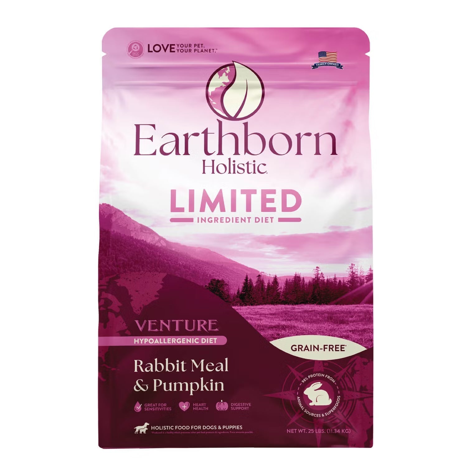 Dry Dog Food Premium Rabbit Recipe Daily Daily Meals Premium - main product image