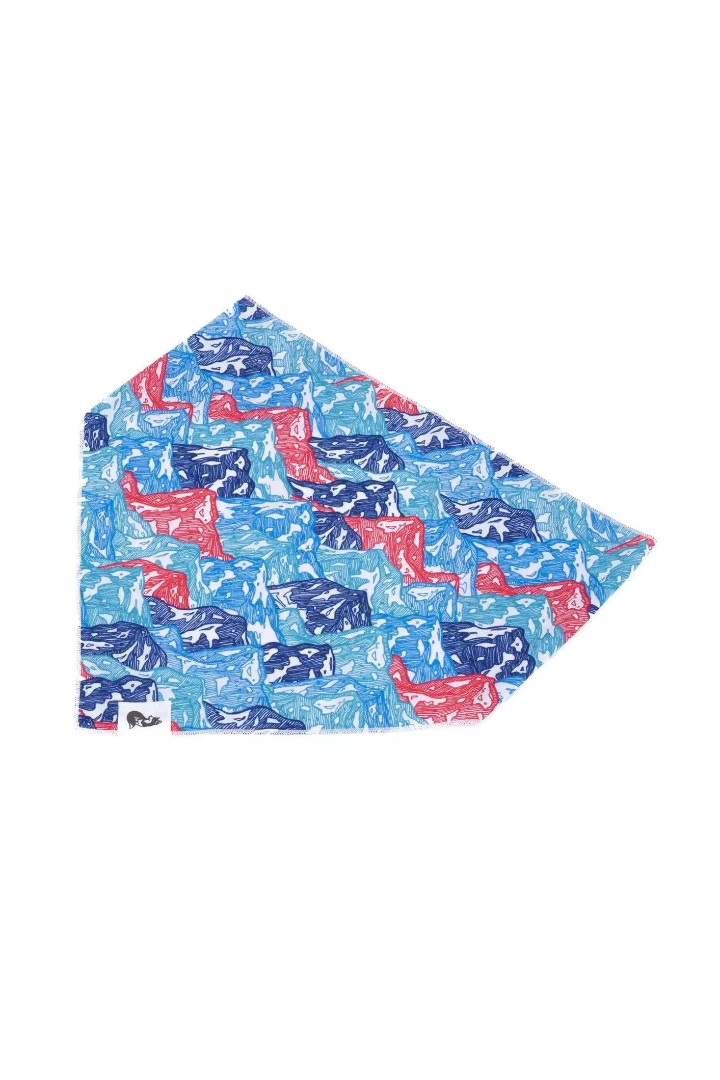 Painted Peaks Dog Bandana Dog Bandanas Premium Pet Supply - main product image