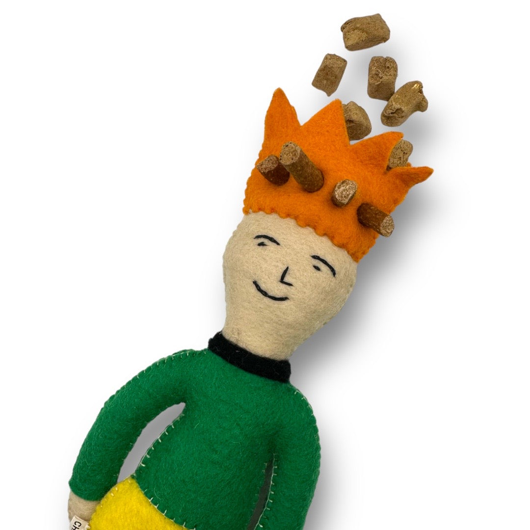 Prince and Princess Felt Dog Toys - gallery image 6