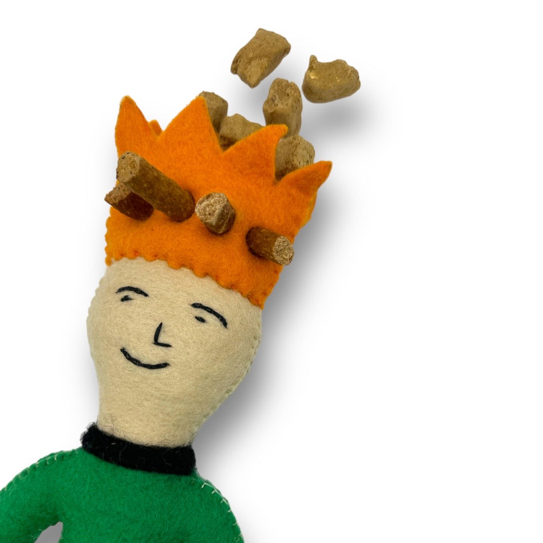 Prince and Princess Felt Dog Toys - gallery image 5