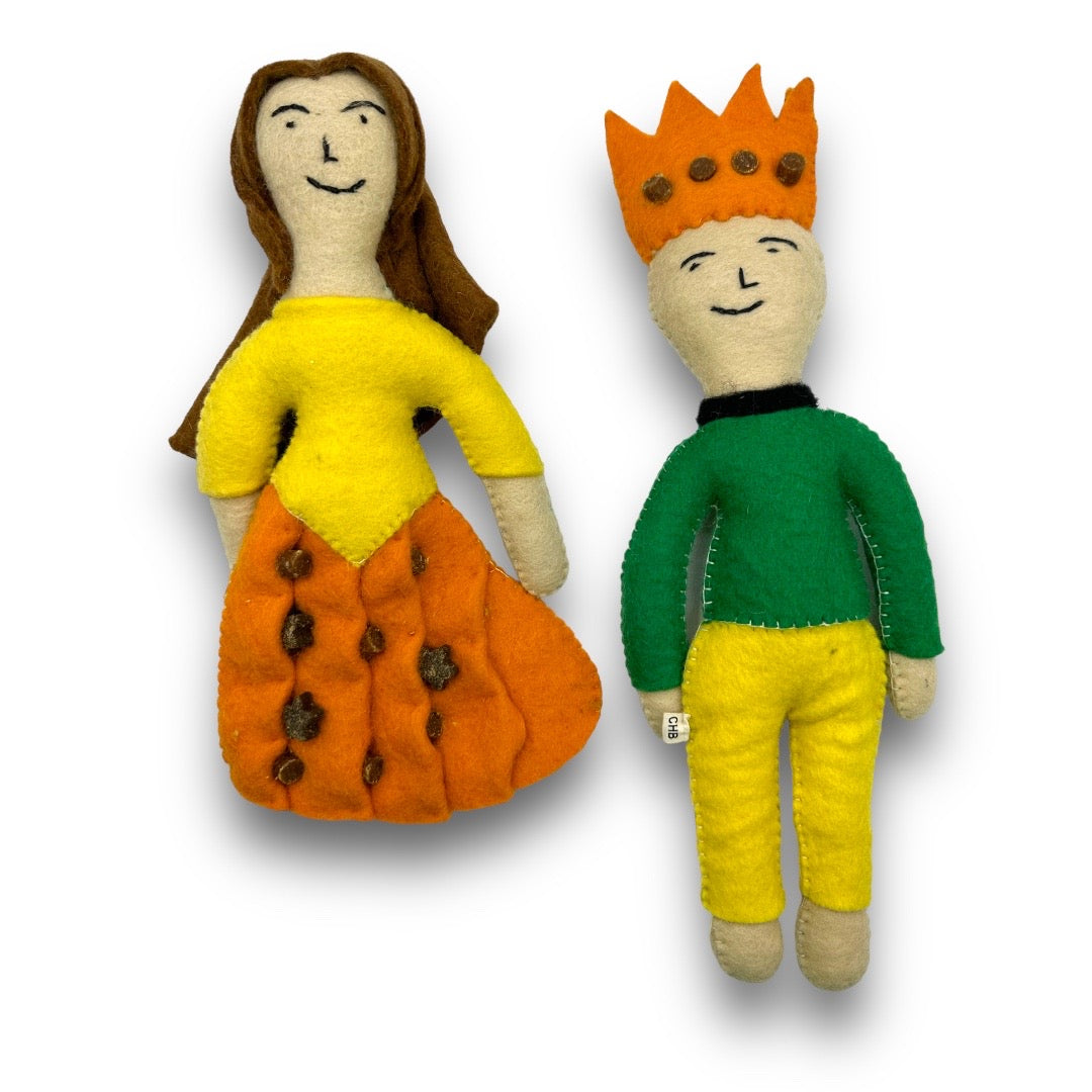 Prince and Princess Felt Dog Toys - gallery image 11