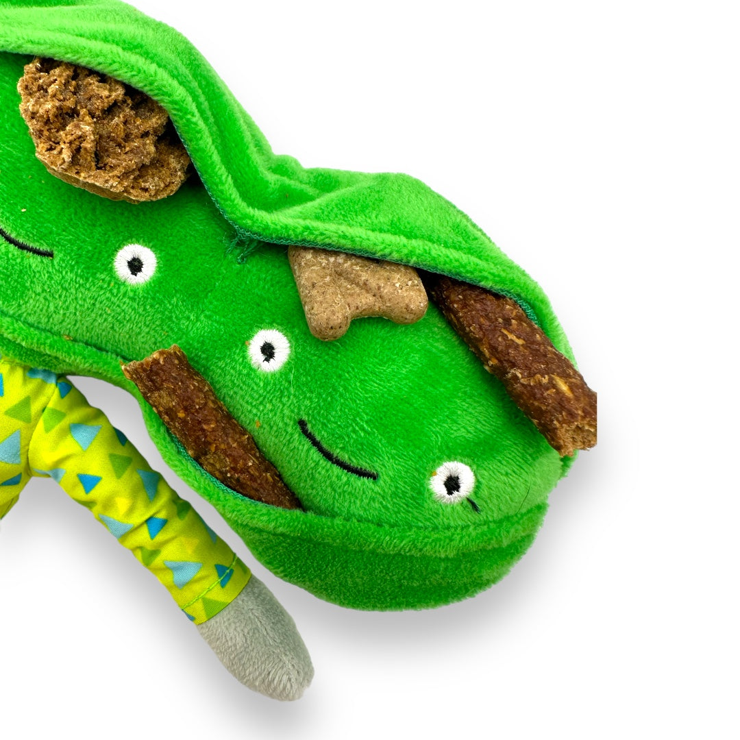 Pea Nose Work Dog Toy - close up view