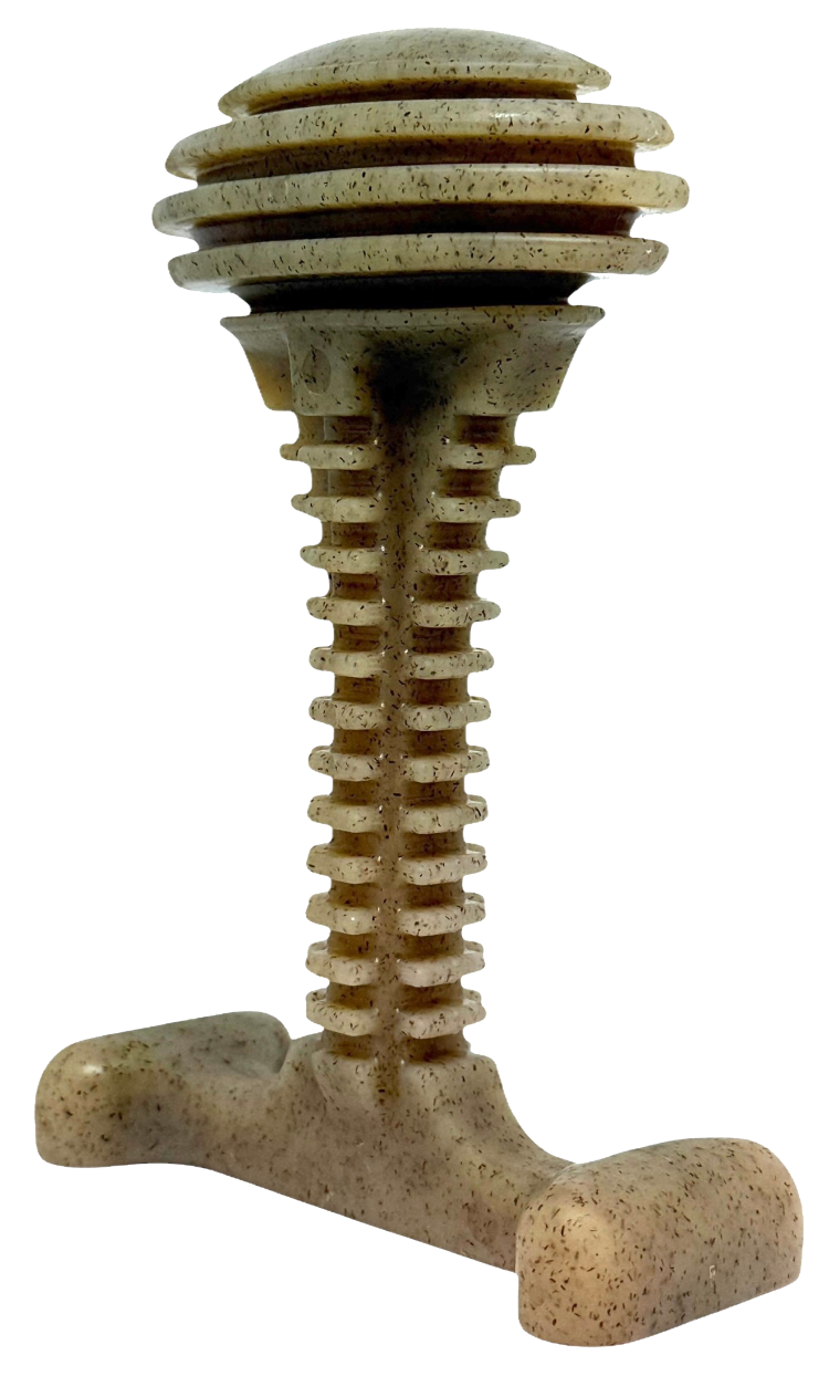 Honey Bone Dental Tower Indestructible Nylon Dog Chew Toy - gallery image for Dog Toys