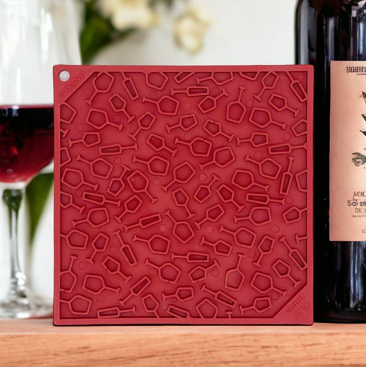 Vino Dog Emat Enrichment Lick Mat For Dogs And Cats Wine Pet - gallery image 6