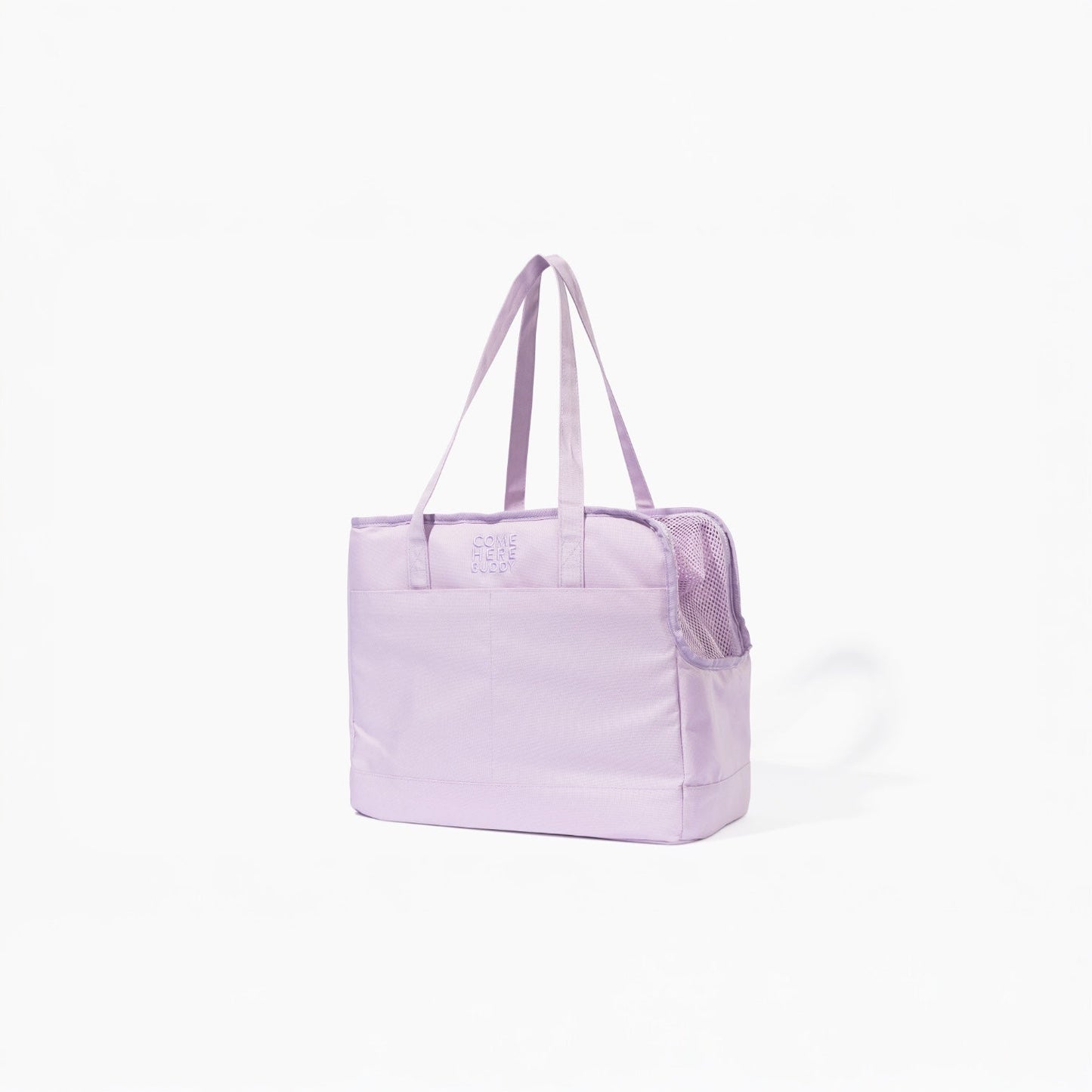 Come Here Buddy Pet Tote Bag - lifestyle view