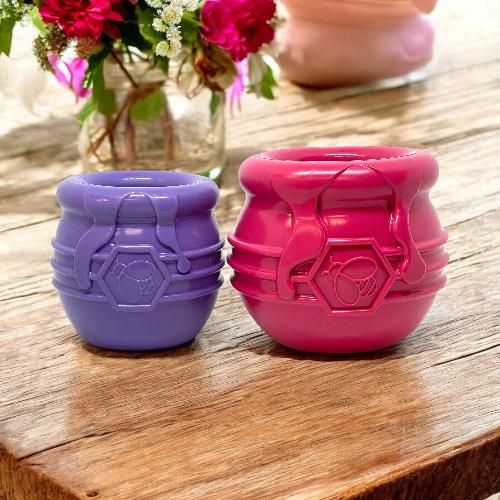 Honey Pot Dog Ecup Treat Dispenser Durable Pup X Rubber Toy - gallery image 8