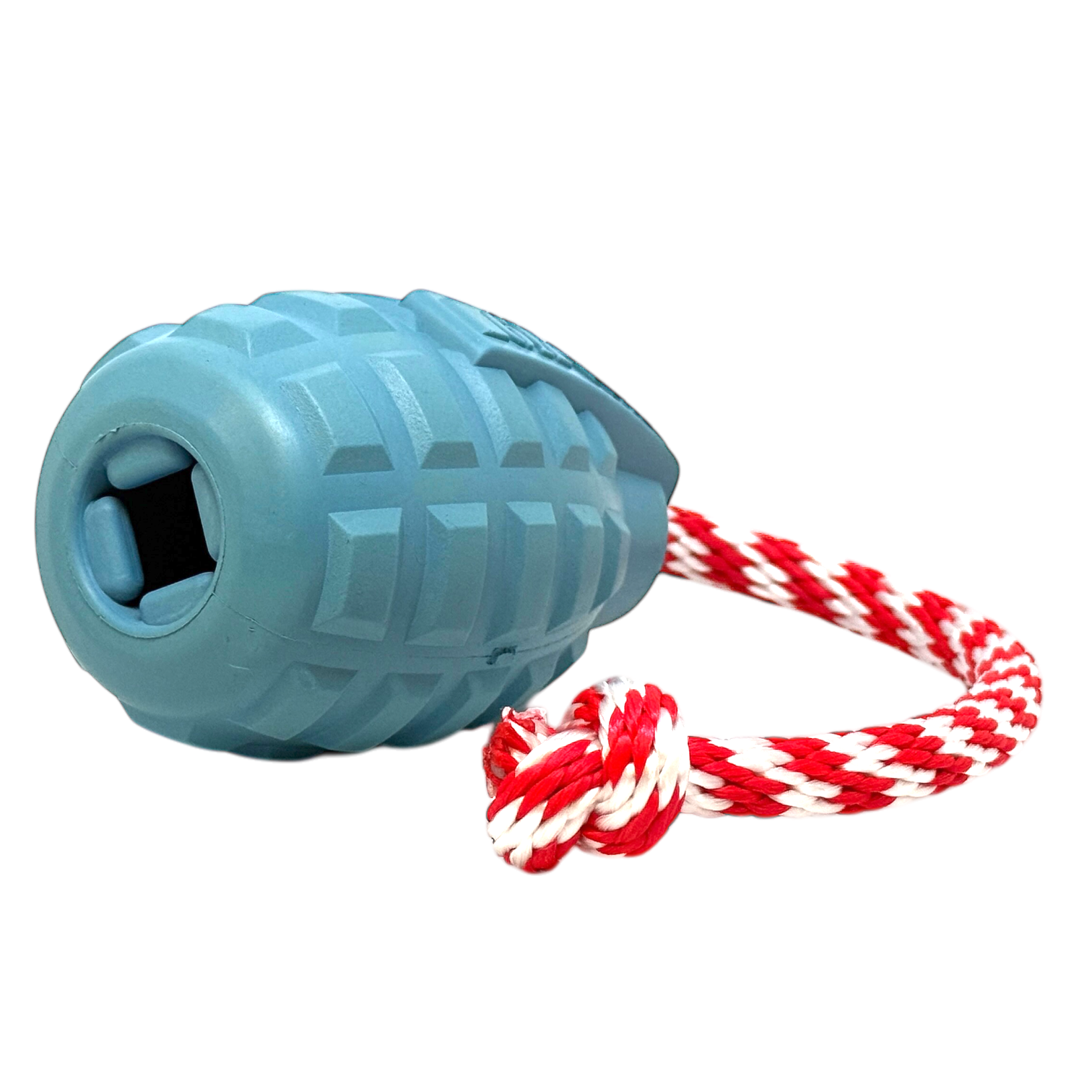 USA K9 Grenade Shaped Rubber Dog Toy Chew Treat Disp 65477 - gallery image 6