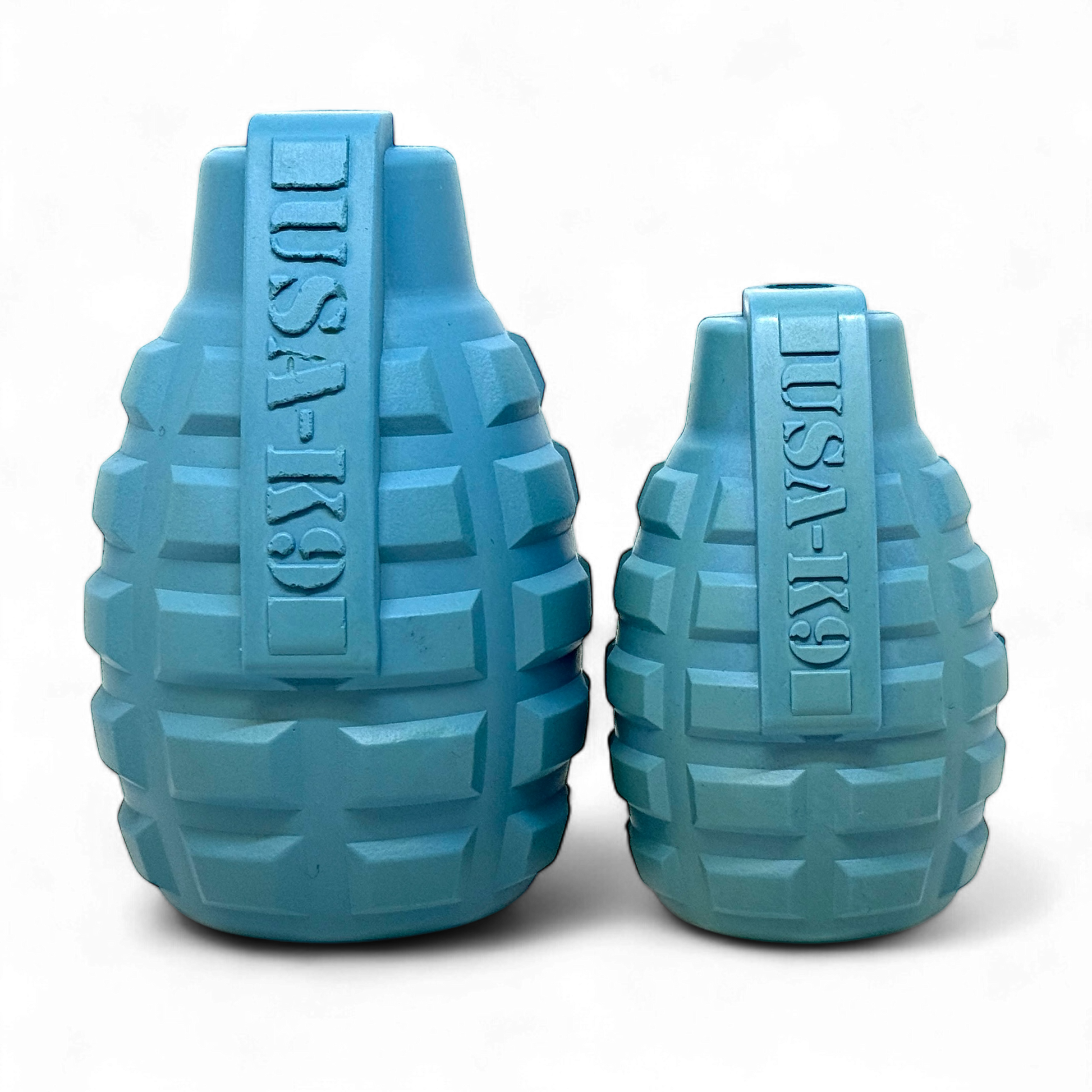 USA K9 Grenade Shaped Rubber Dog Toy Chew Treat Disp 65477 - gallery image 8
