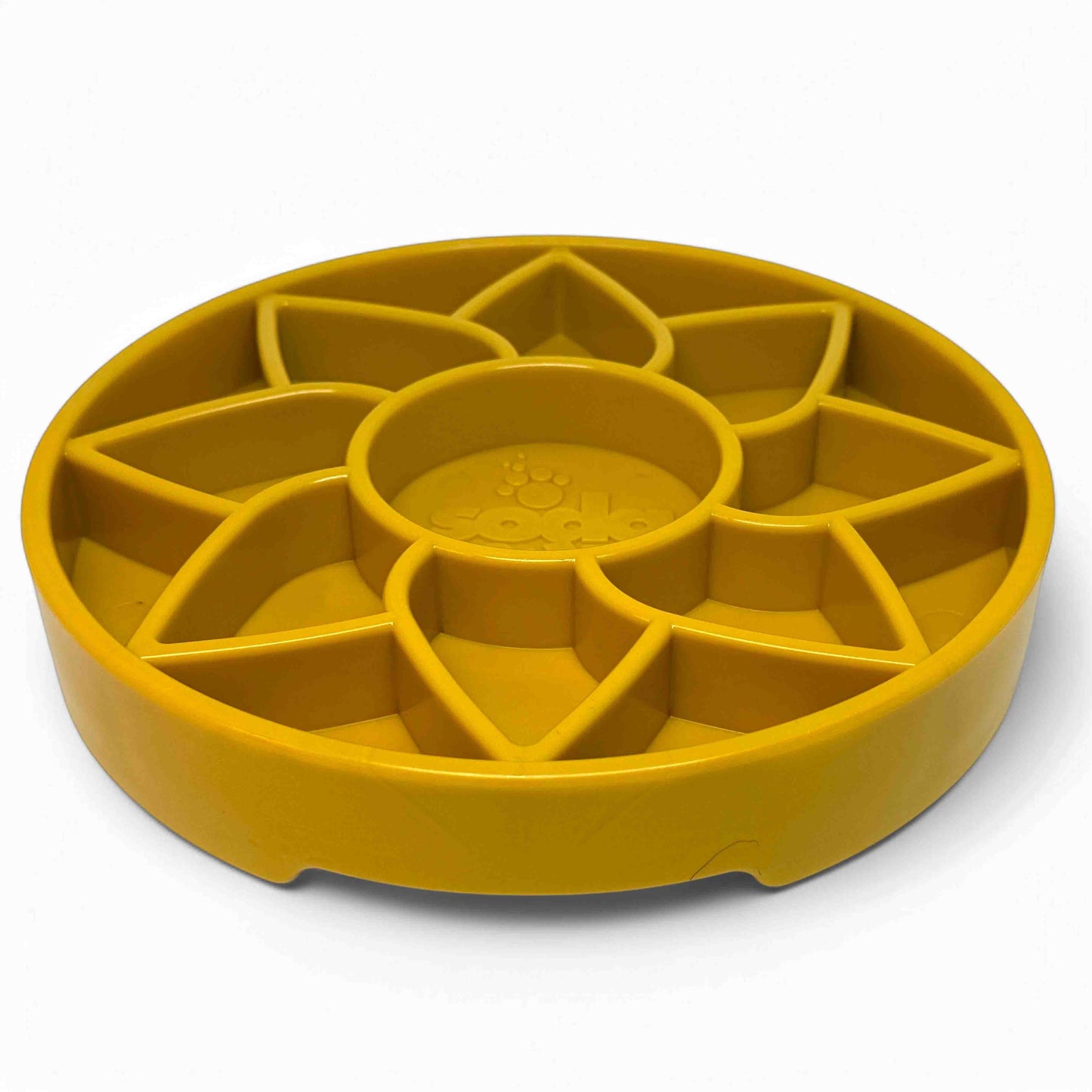 Sunflower Etray Shallow Slow Feeder Dog Bowl For Enrichment - gallery image 6