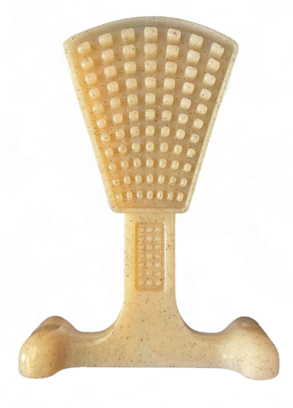 Dog Treats Waffle Tower Nylon Chew Enrichment Toy 2-in-1 for - detail product image for dog treats