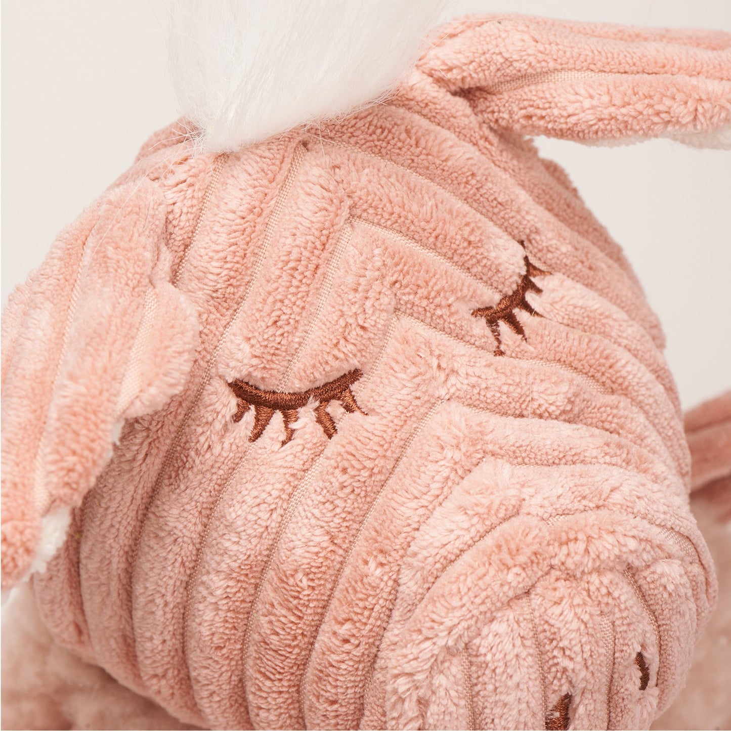 Dog Toy Penelope Pig HuggleFleece FlufferKnottie Plush Toy main product image for dogs and cats